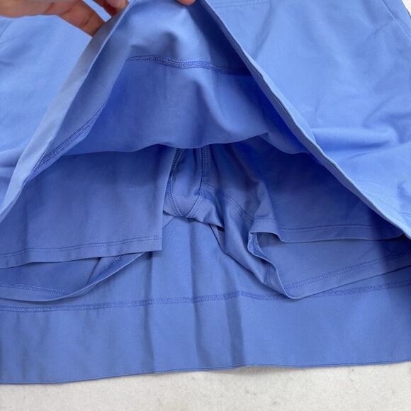 Cypress Club Skort Size XL Blue Pull On Skirt Built In Shorts Lining Stretch - Picture 4 of 9